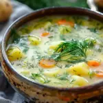 Polish Dill Soup with Potatoes