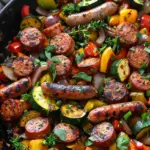 Sausage and Veggies Skillet