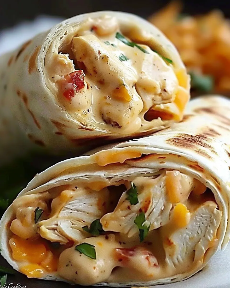 Quick Cheesy Chicken Wrap: Easy Recipe for a Delicious Dinner