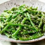 Sesame Ginger Green Bean Salad