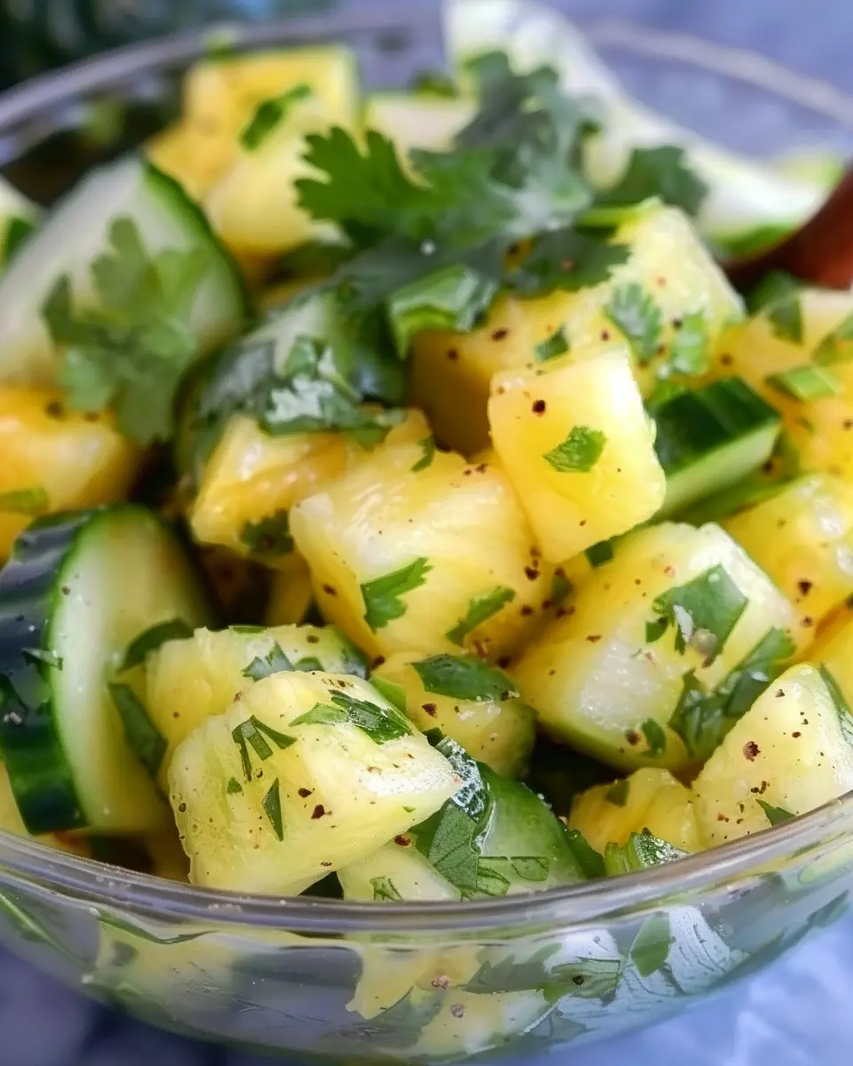 Pineapple Cucumber Salad: A Refreshingly Easy Summer Delight