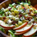 Autumn Harvest Honeycrisp Apple and Feta Salad