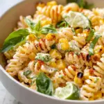 Creamy Street Corn Pasta Salad