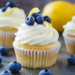 Lemon Blueberry Cupcakes