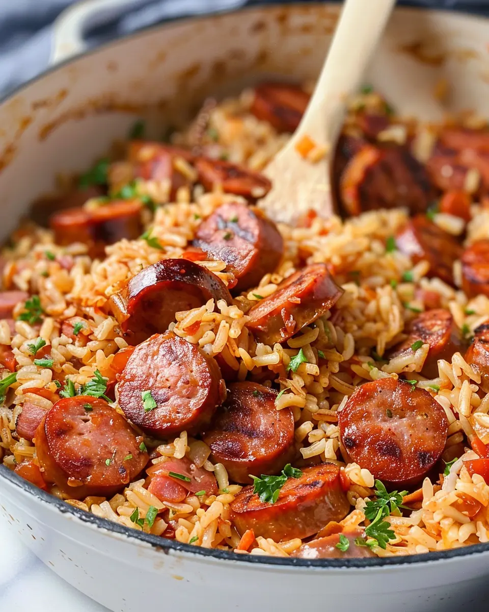 One Pot Smoked Sausage And Rice: Easy, Flavorful Comfort Food