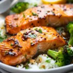 Air Fryer Honey Garlic Salmon