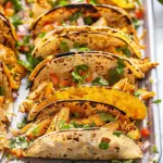 20 Minute Mini Baked Chicken Tacos
