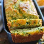 Savory Zucchini Cheddar Quick Bread