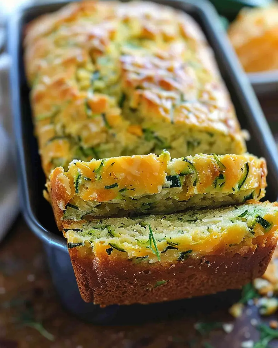 Savory Zucchini Cheddar Quick Bread: Your New Favorite Snack