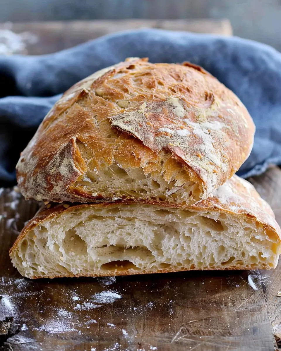 Rustic Italian Crusty Bread: The Best Homemade Recipe Simply Delicious