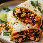 Easy Chicken Burrito
