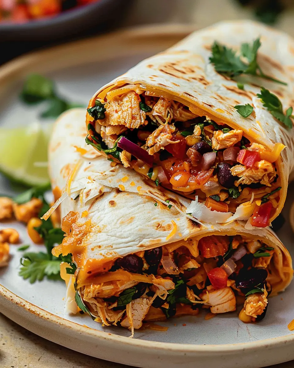 Easy Chicken Burrito Delight: A Flavorful Twist on a Classic Recipe