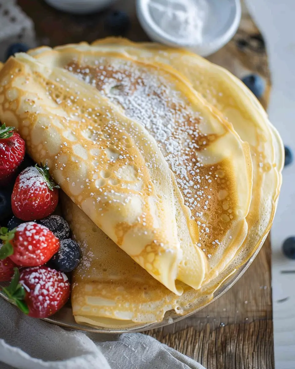 Crepe Recipe: Easy Turkey Bacon &amp; Chicken Ham Delight