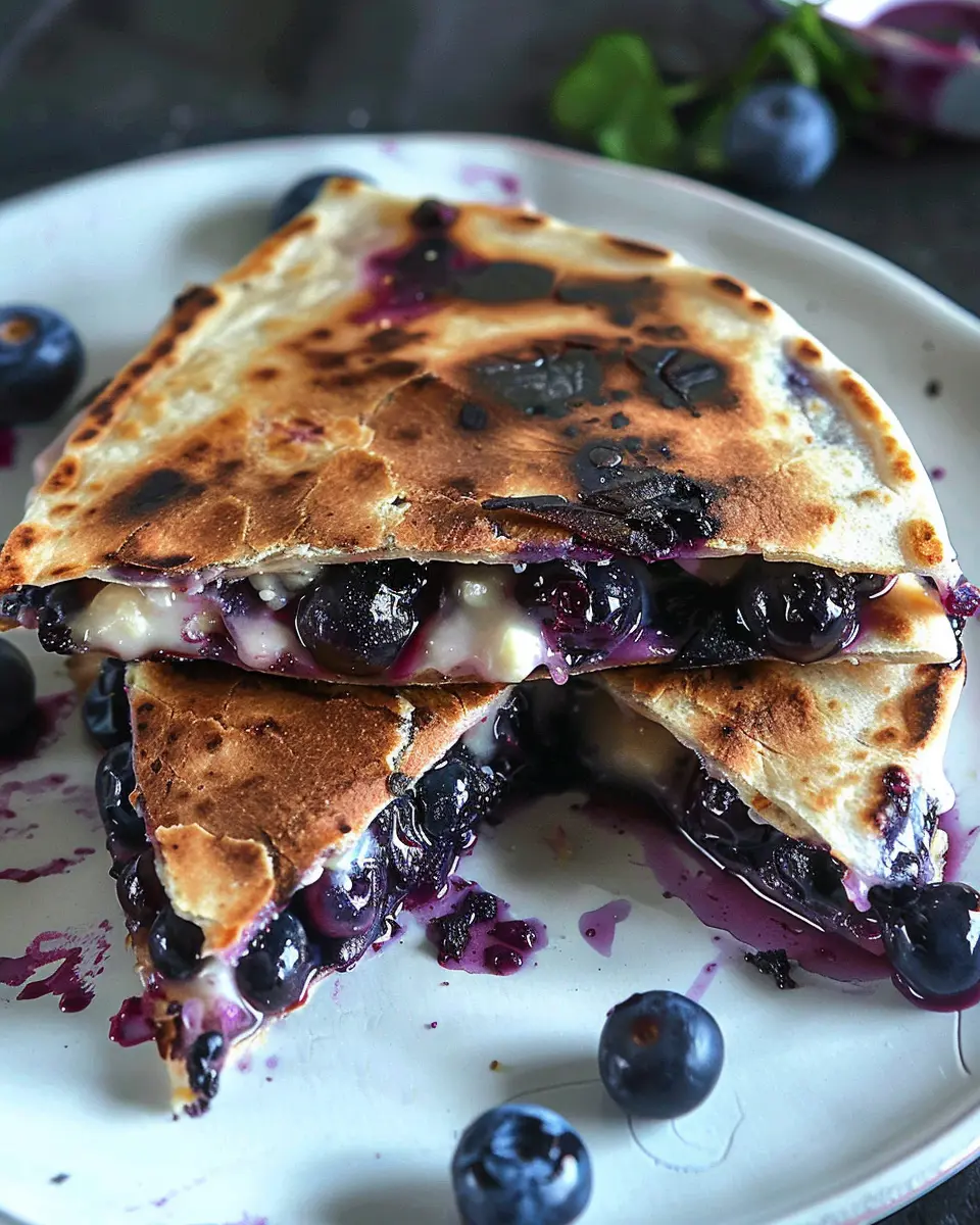 Blueberry Breakfast Quesadilla: An Easy Sweet Twist on Mornings