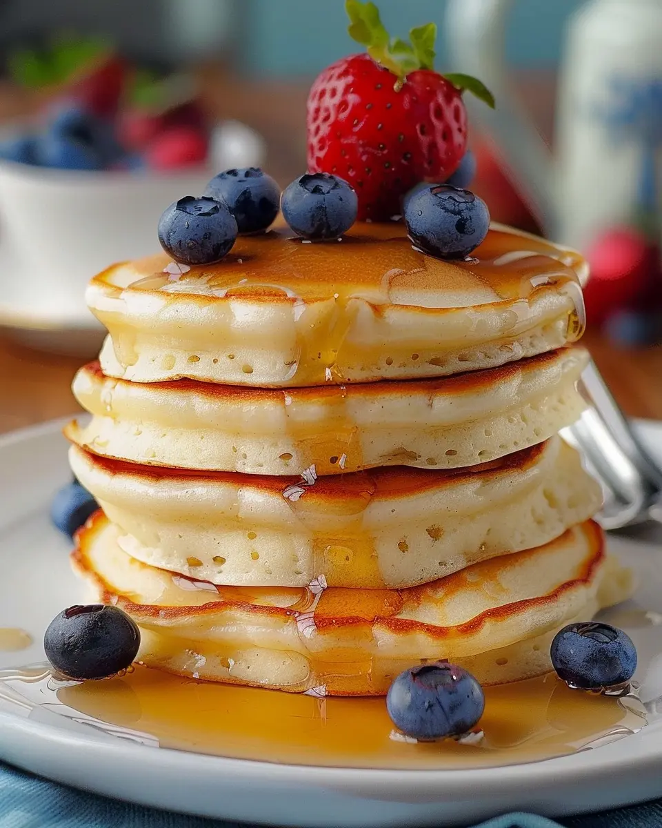 Fluffy Pancakes: The Best Recipe for a Joyful Breakfast Moments