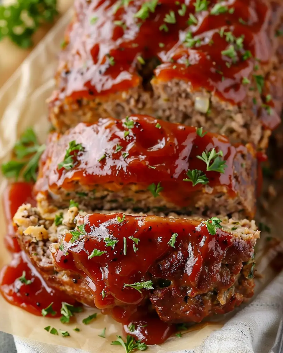The Best Meatloaf Recipe: Juicy Turkey Bacon and Chicken Ham Delight