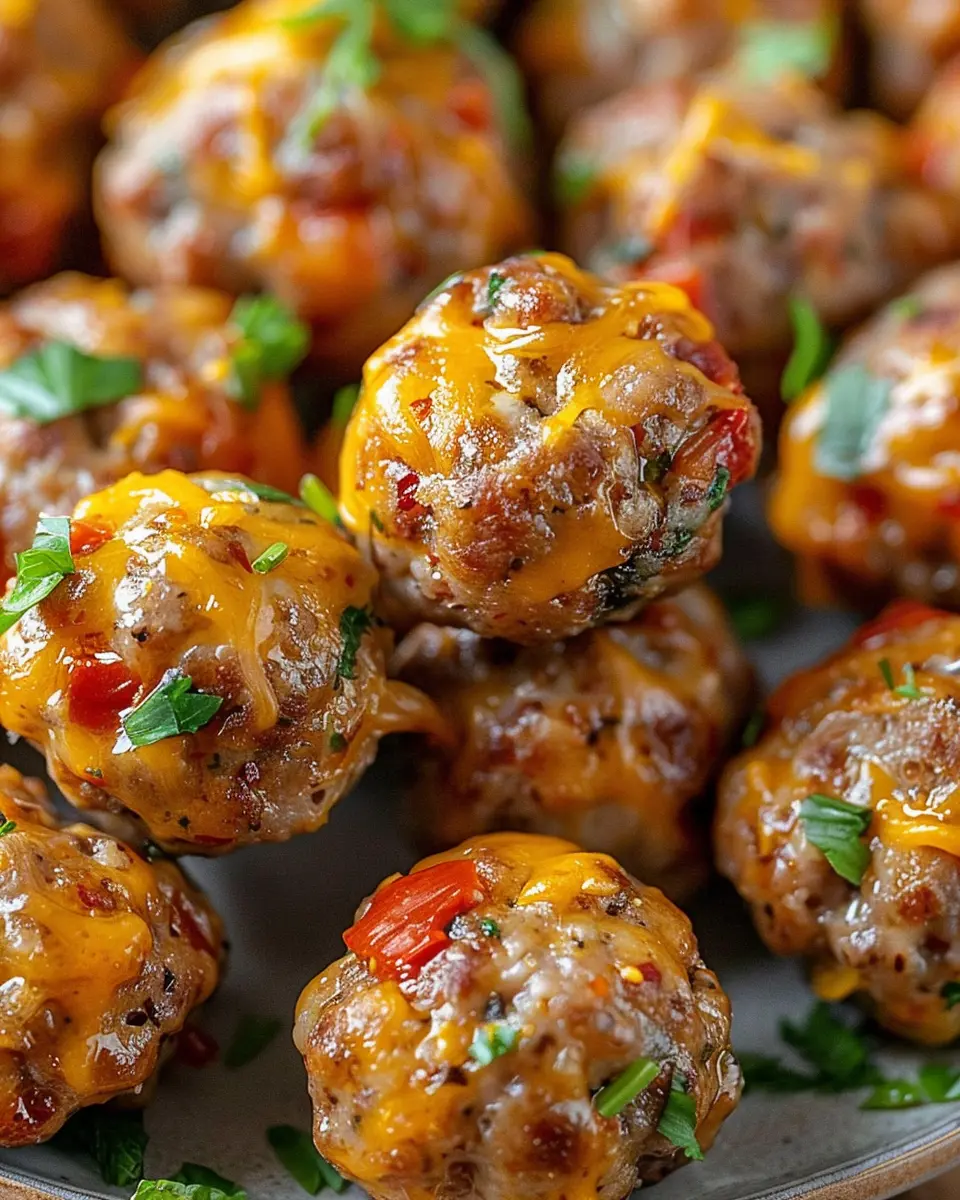 Rotel Cream Cheese Sausage Balls: Irresistibly Easy and Savory Treats
