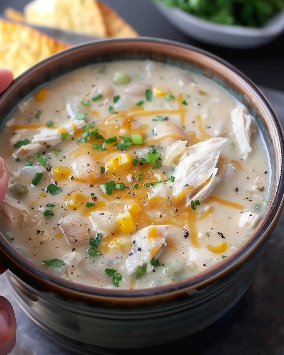 Easy White Chicken Chili: A Comforting Twist with Turkey Bacon