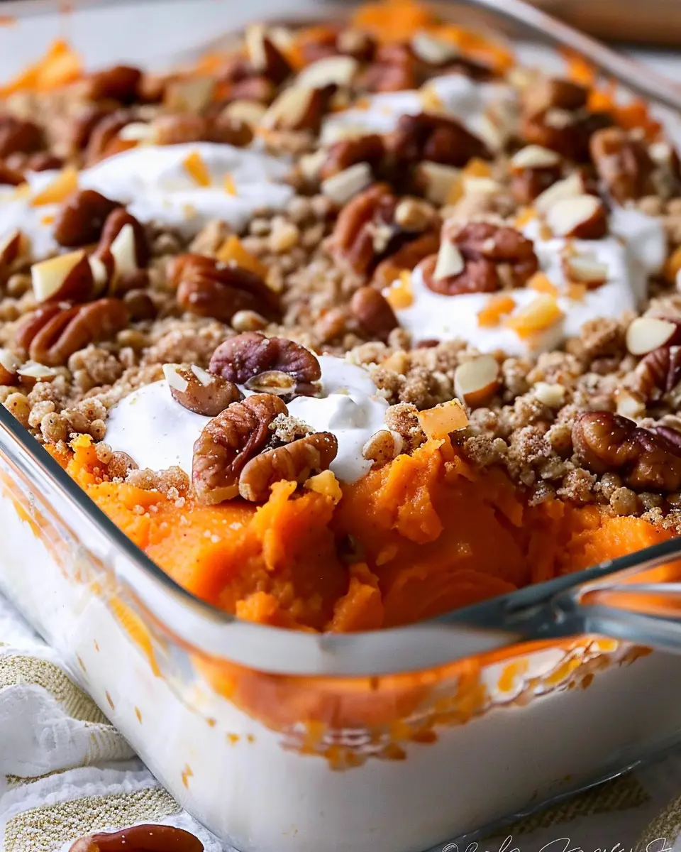 Sweet Potato Casserole Delight: A Comforting Family Favorite