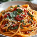 TOMATO GARLIC PASTA QUICK EASY