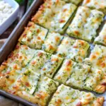 Cheesy Zucchini Breadsticks