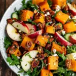 Fall Harvest Salad with Butternut Squash and Apple