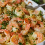 Shrimp Scampi Pasta Bake