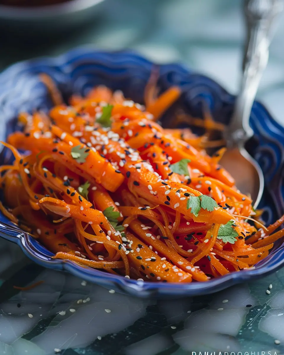 Spicy Korean Carrots: Easy Morkovcha for Homemade Delight