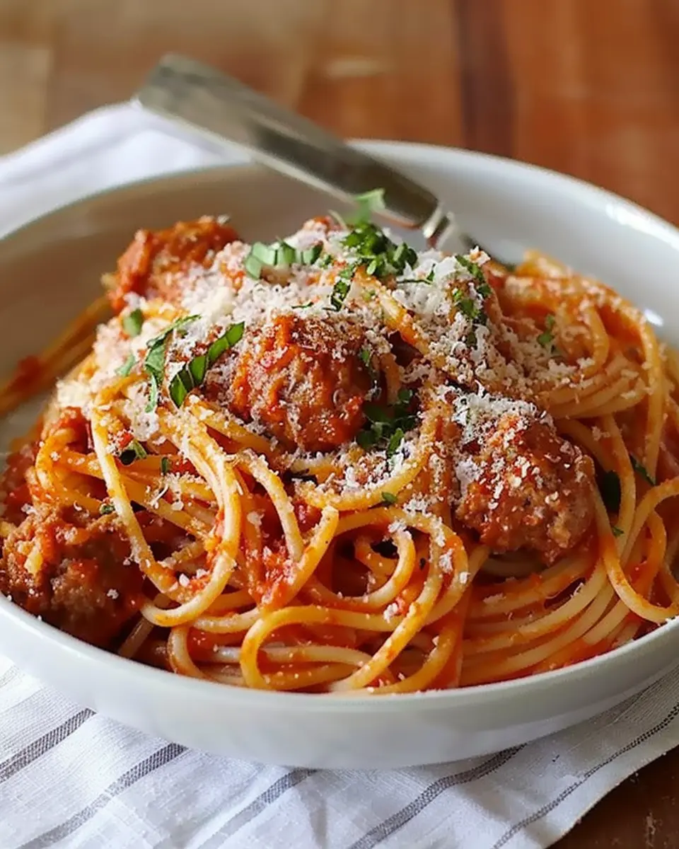 Italian Sausage Spaghetti: A Quick and Flavorful Family Meal