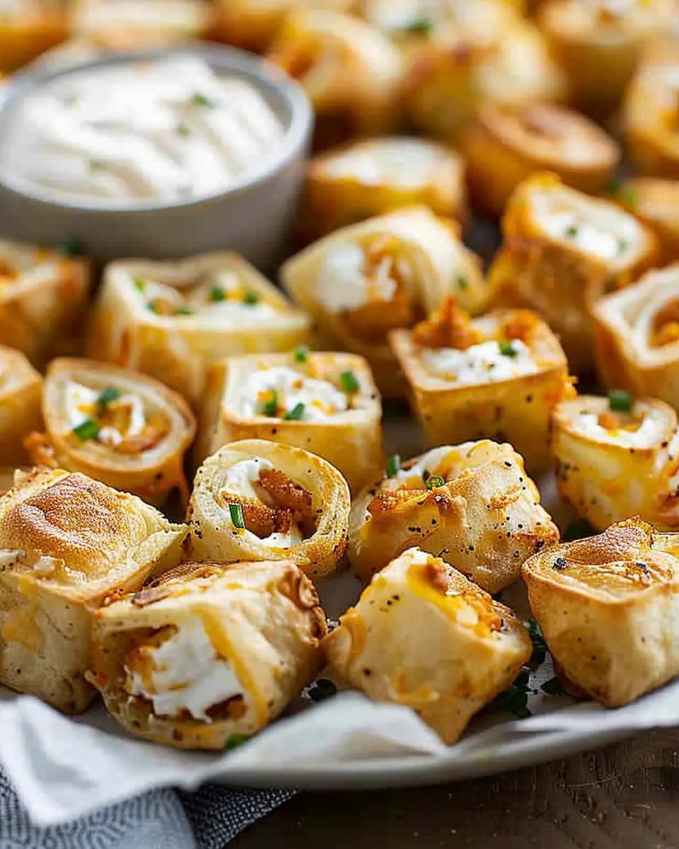 Cream Cheese Tortilla Bites: Easy Delight with Turkey Bacon and Chicken Ham