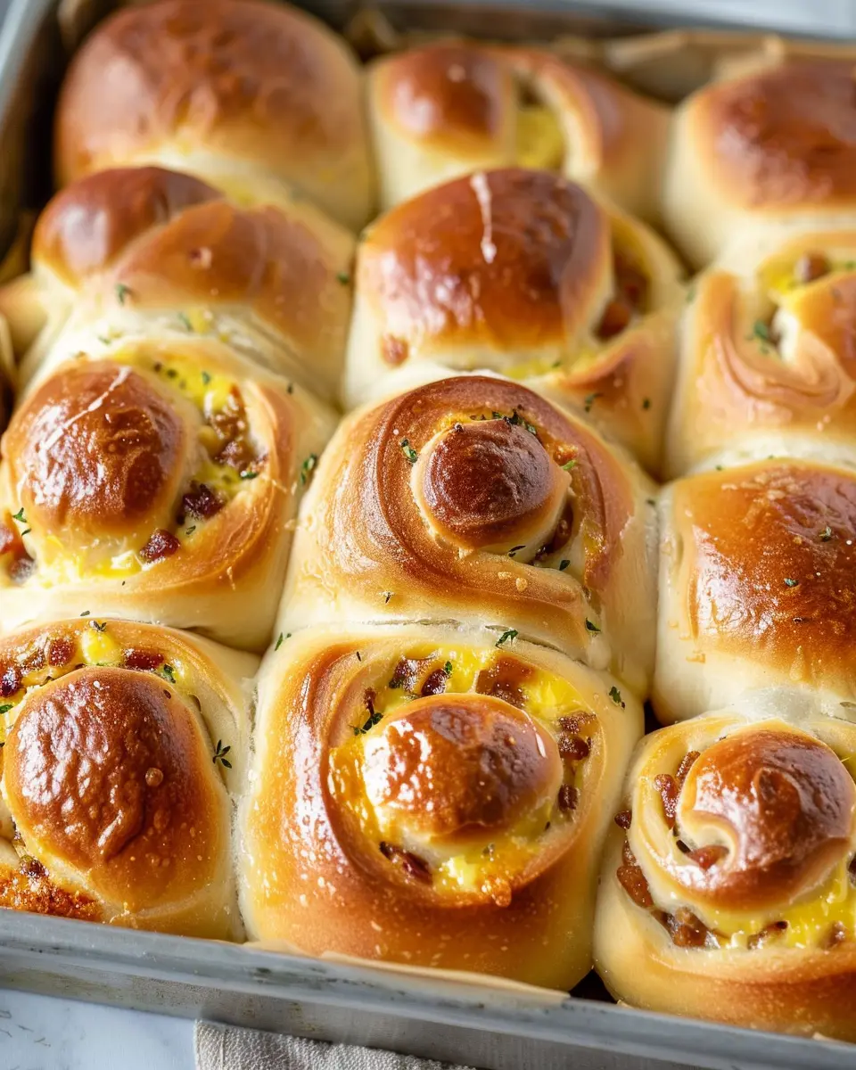 Breakfast Rolls: Easy Turkey Bacon and Chicken Ham Recipe You’ll Love
