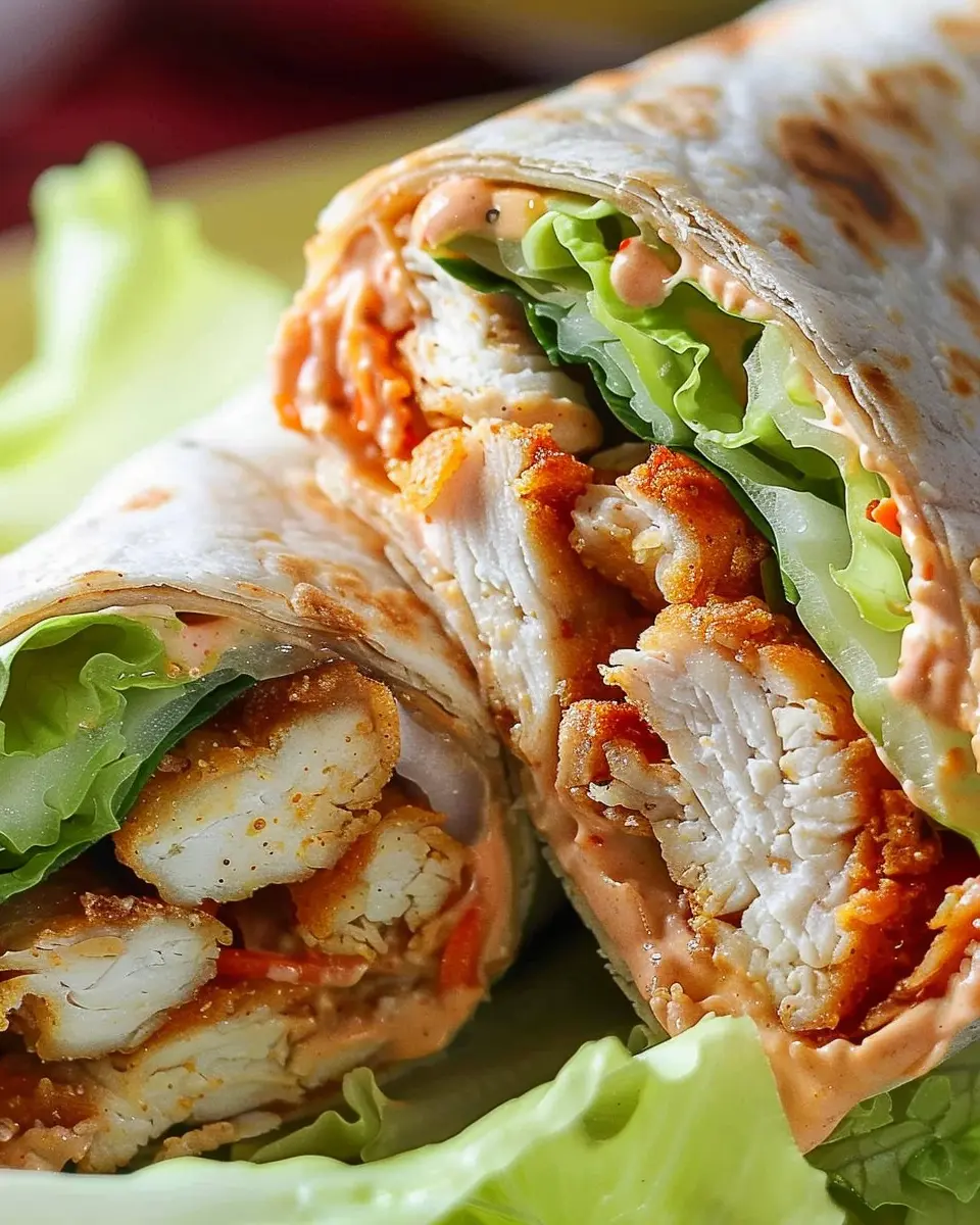 Crispy Chicken Wrap: Easy and Delicious with Turkey Bacon Twist