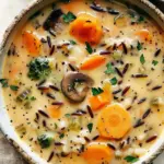 Cozy Autumn Wild Rice Soup