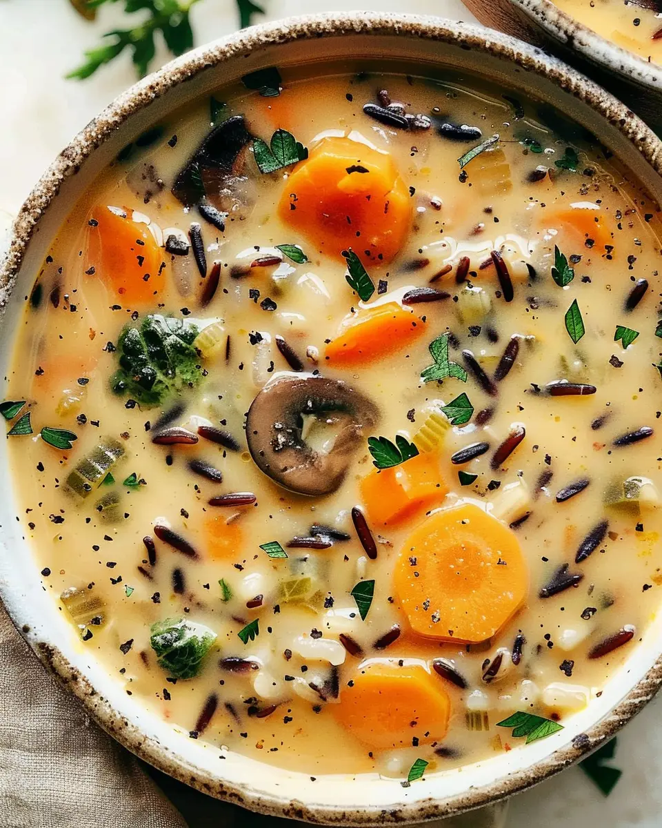 Cozy Autumn Wild Rice Soup: Easy Comfort Food for Fall Evenings