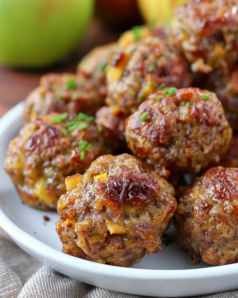 Savory Apple Sausage Balls: Easy Treats for Every Home Chef