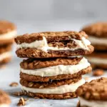 Incredible Gingerbread Oatmeal Cream Pies