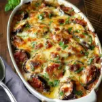 Eggplant Italian Sausage Gratin