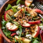 Autumn Harvest Honeycrisp Apple and Feta Salad.