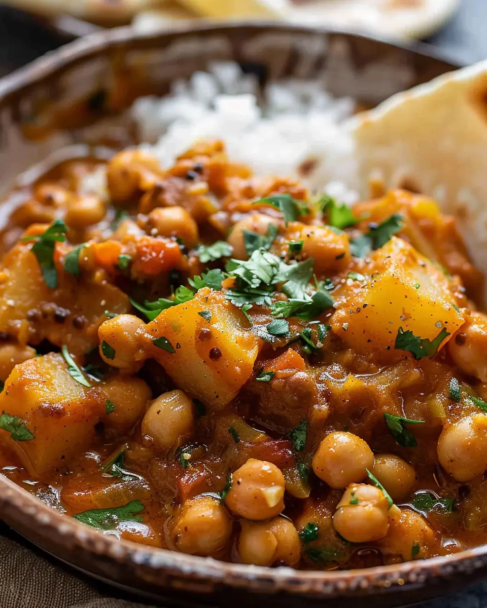 Chickpea Curry with Potato: Easy Comfort Food for Everyone