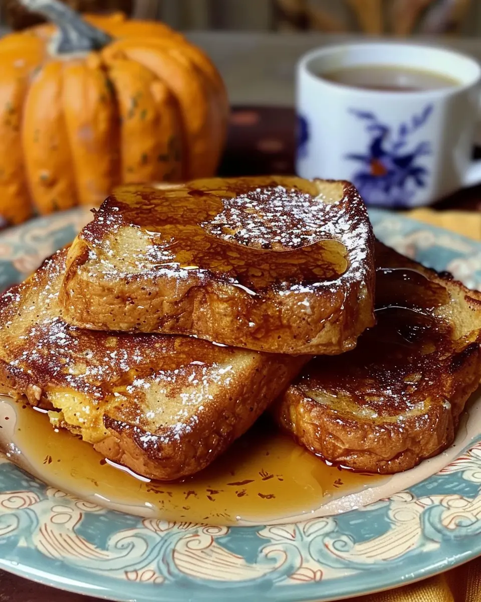 Pumpkin French Toast: The Best Fall Treat with Turkey Bacon